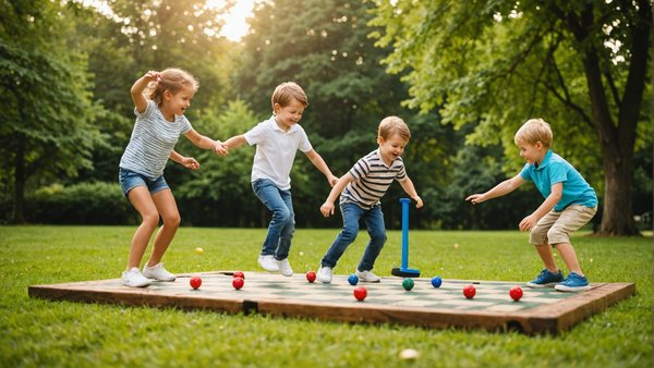 Les meilleurs jeux d'extérieur pour animer vos sorties en famille